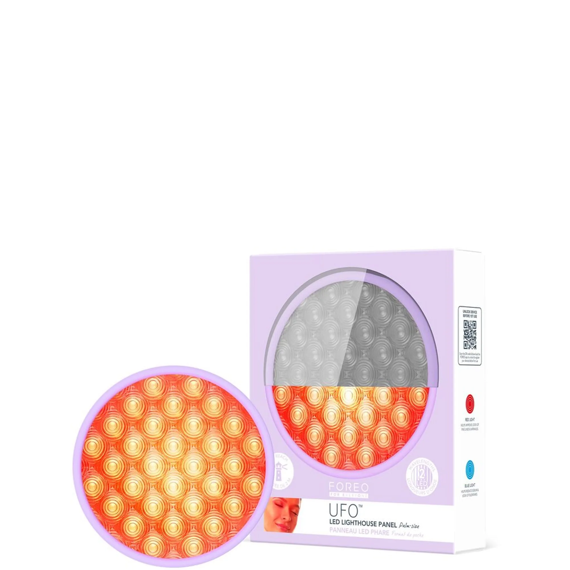 FOREO UFO™ LED Lighthouse Panel Palm-size I Lilac You! - 1 pcs