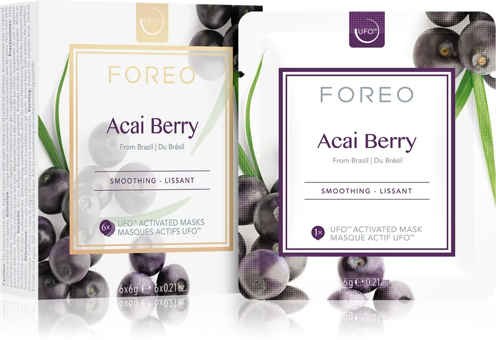 FOREO UFO Mask Natural Collection Acai Berry - 36 g