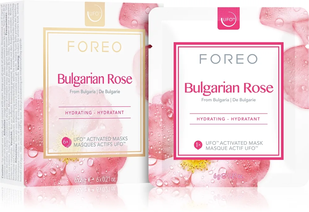 FOREO UFO Mask Natural Collection Bulgarian Rose - 36 g
