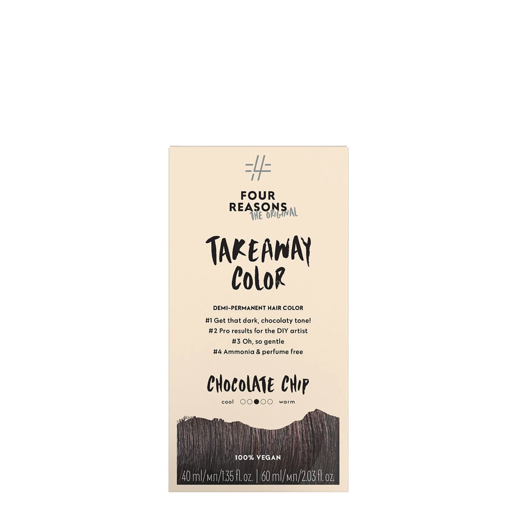 Four Reasons Take Away Color 4.7 Chocolate Chip 1 pcs