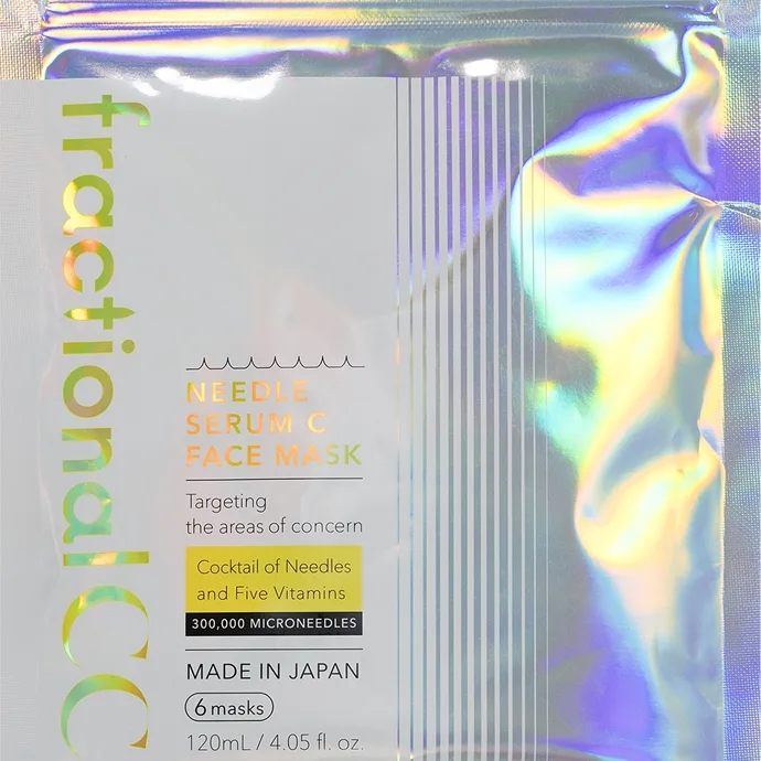 fractional CC Needle Serum C Face Mask Blekande ansiktsmask med återfuktande effekt 6 st.