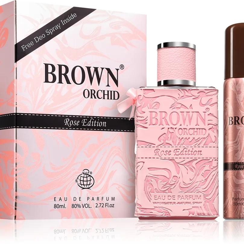 Fragrance World Brown Orchid Presentförpackning för Kvinnor 1 st.