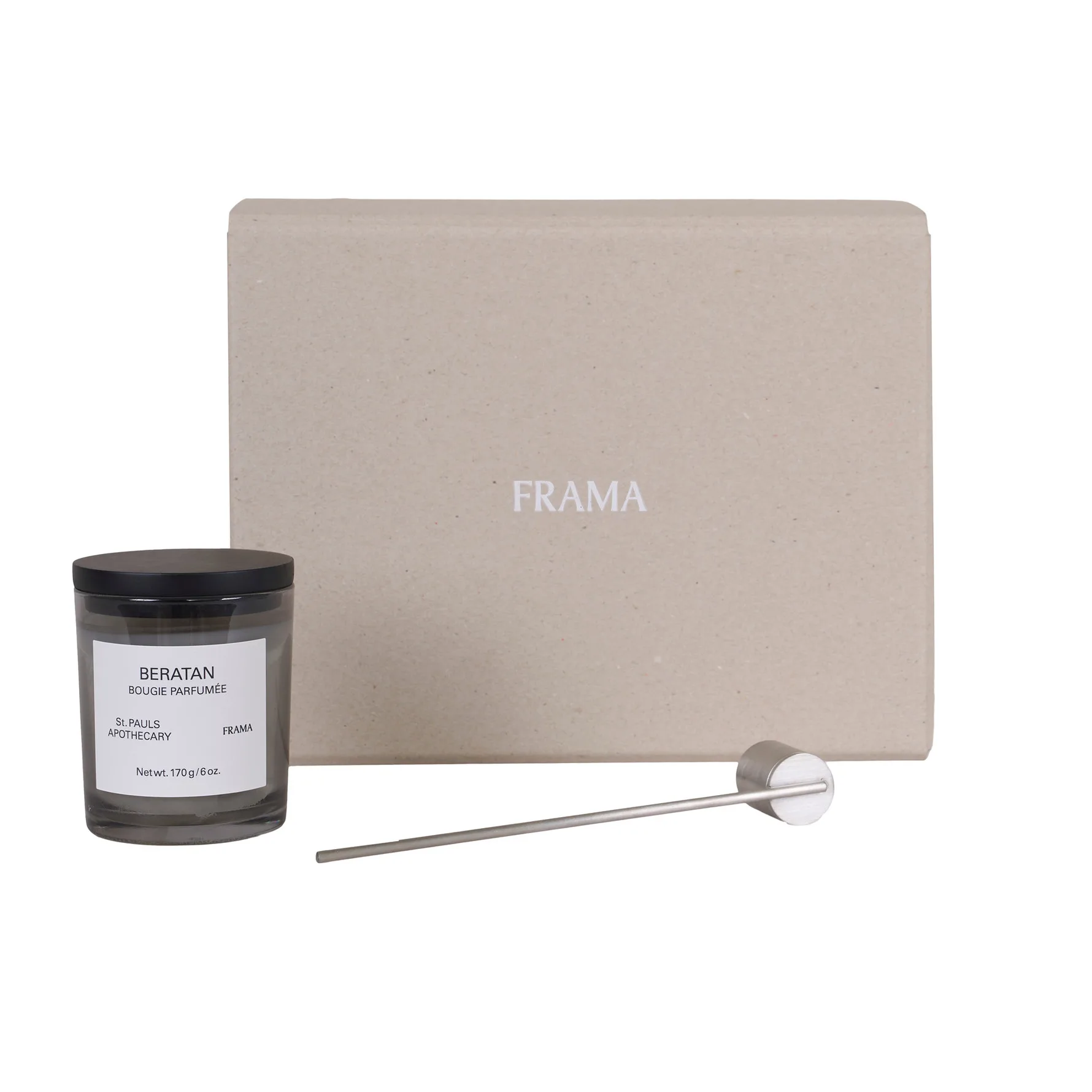 Beratan Scented Candle + Snuffer