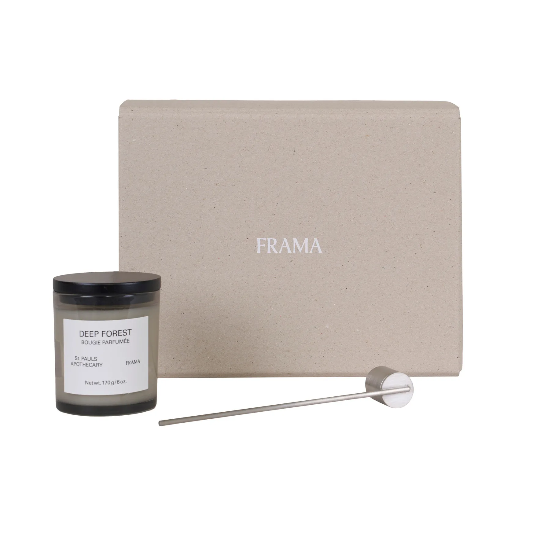 Deep Forest Scented Candle + Snuffer 170 g