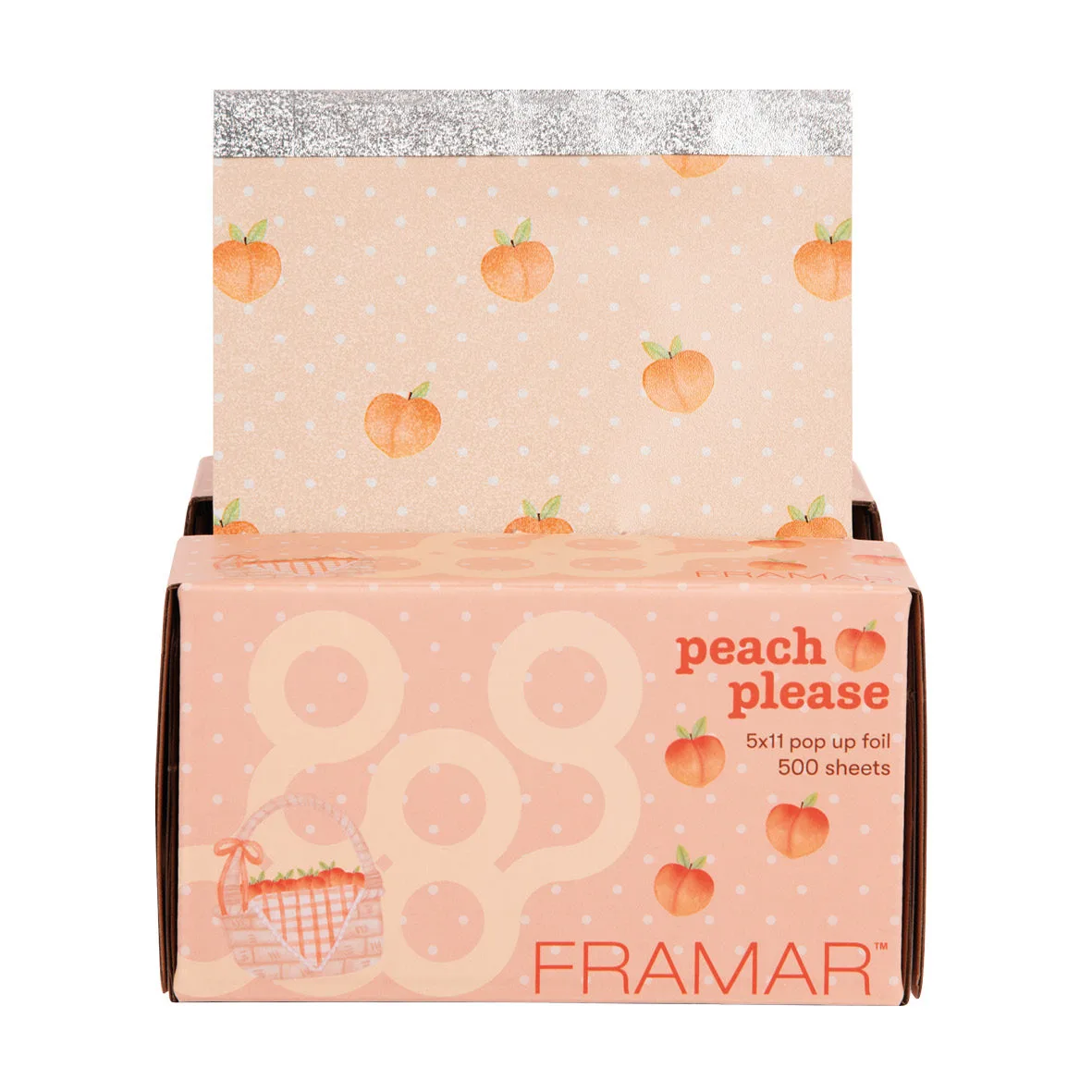 FRAMAR 5x11 Pop Up - Peach Please (500 kpl)