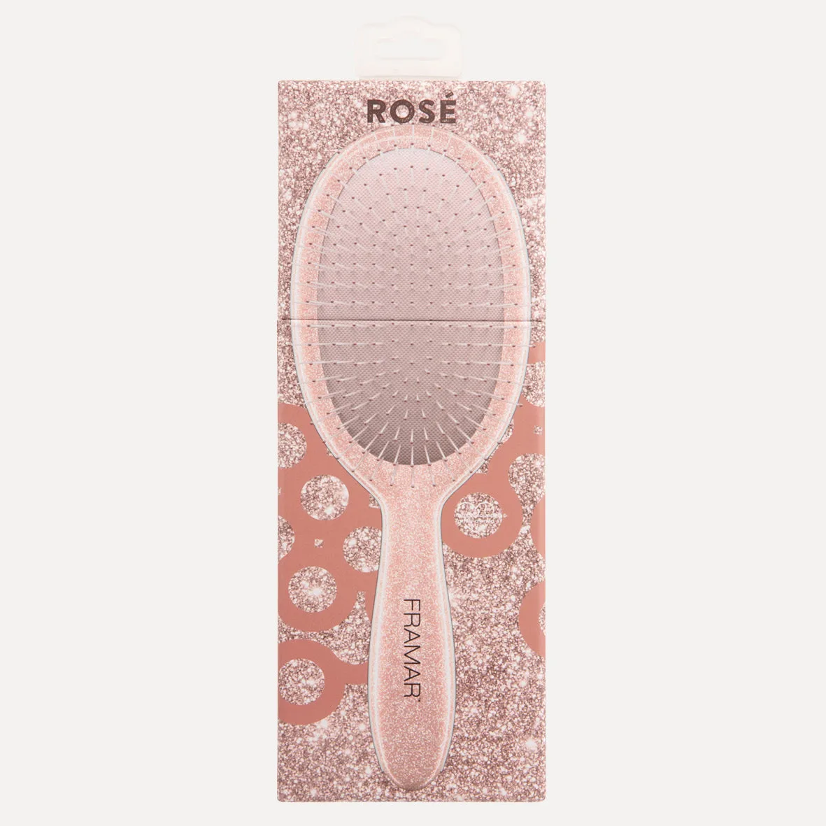 FRAMAR Detangle Brush - Glitter Rose