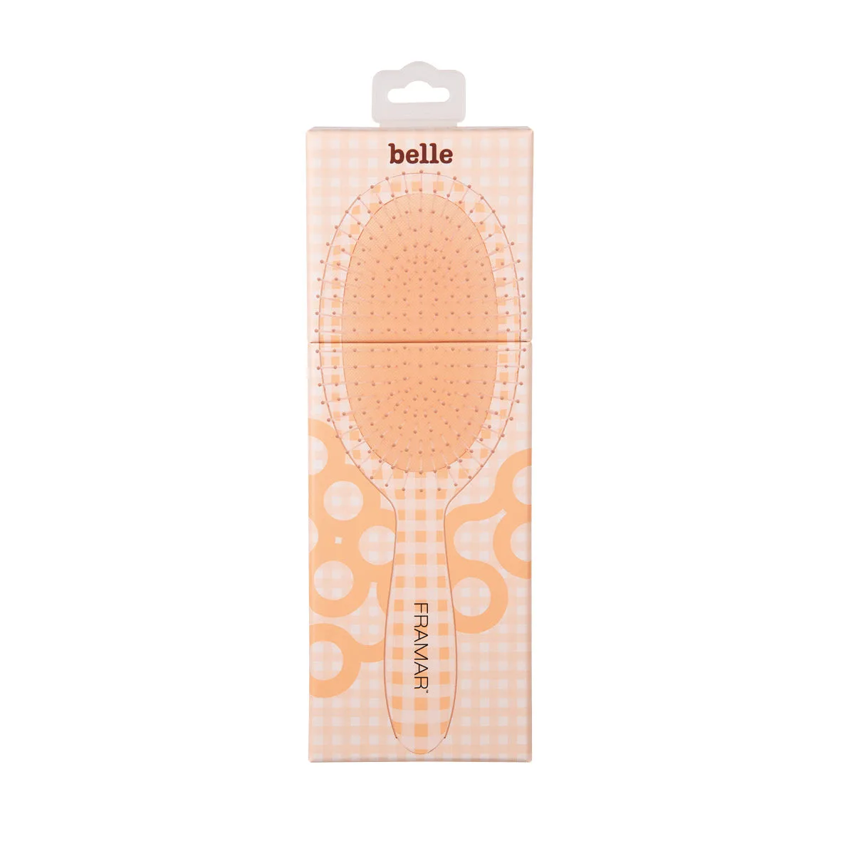 FRAMAR Detangle Brush Peach Please - Belle