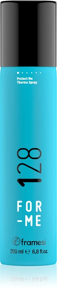 Framesi For-Me Thermo Spray 128 lämpösuojasuihke, sopii käytettäväksi yhdessä suoristusrautojen ja kihartimien kanssa 200 ml