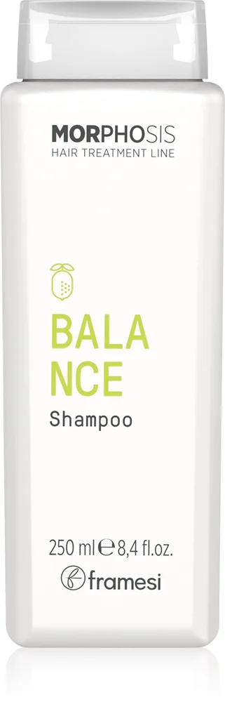 Framesi Morphosis Balance Shampoo puhdistava shampoo rasvoittuviin hiuksiin 250 ml