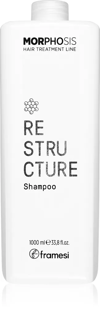 Framesi Morphosis Restructure vahvistava shampoo vaurioituneille hiuksille 1000 ml