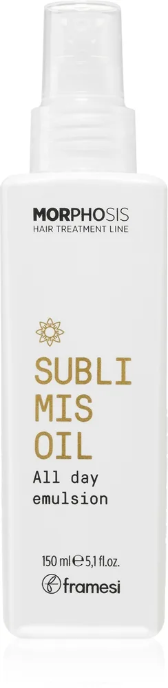 Framesi Morphosis Sublimis Oil kosteuttava emulsio hiuksiin 150 ml