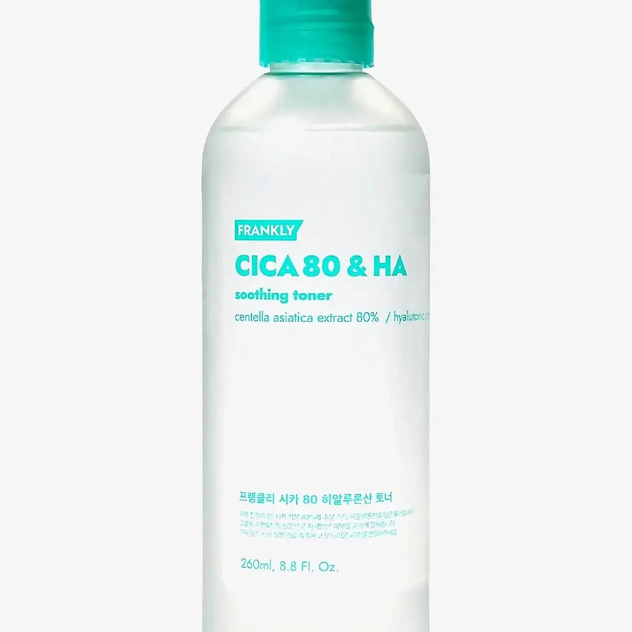 Frankly Frankly - Cica 80% & Hyaluronic Acid Toner (260 Ml.) - Nude - 260 ML