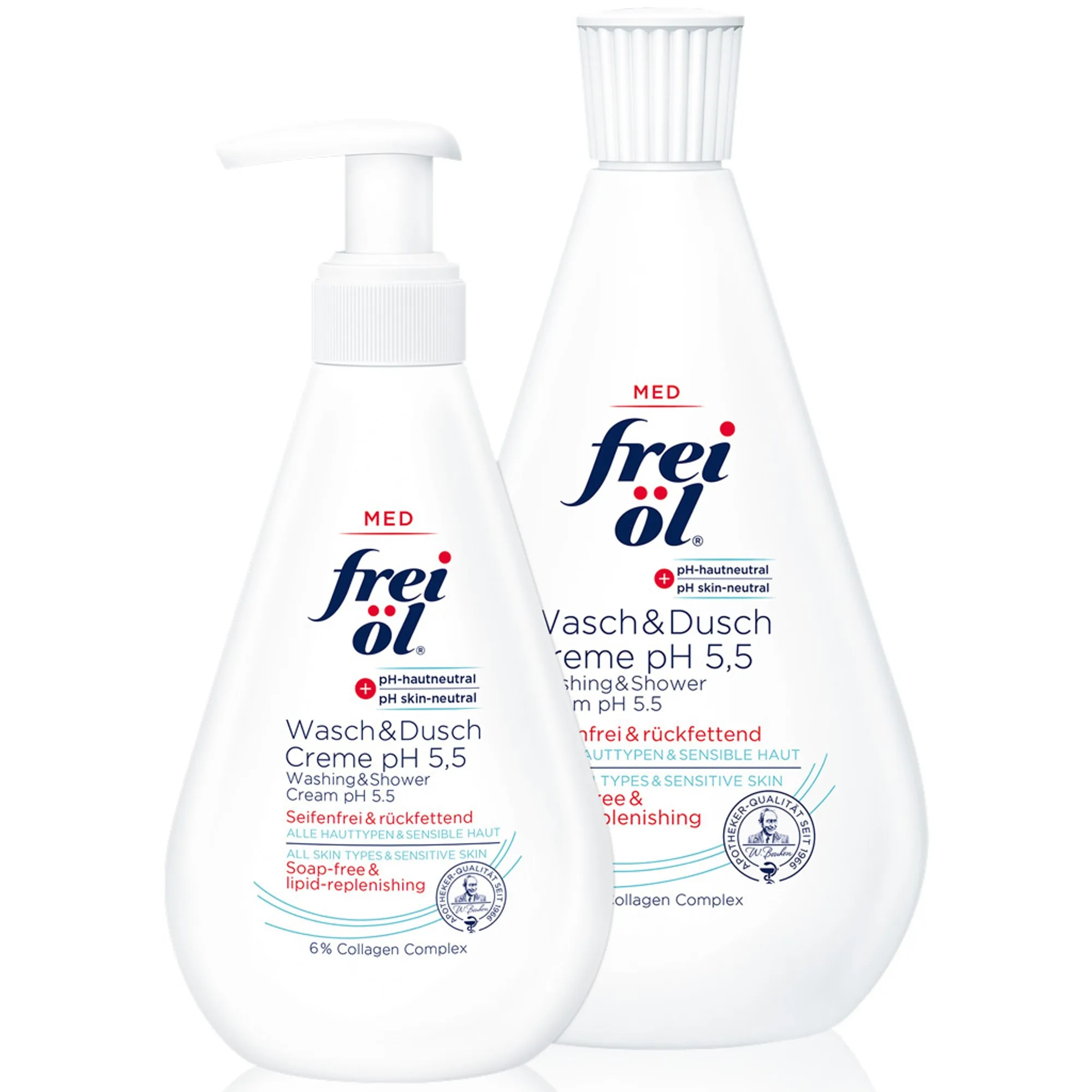 frei öl Reinigung & Deodorants Wasch&DuschCreme pH 5,5 Duschskum