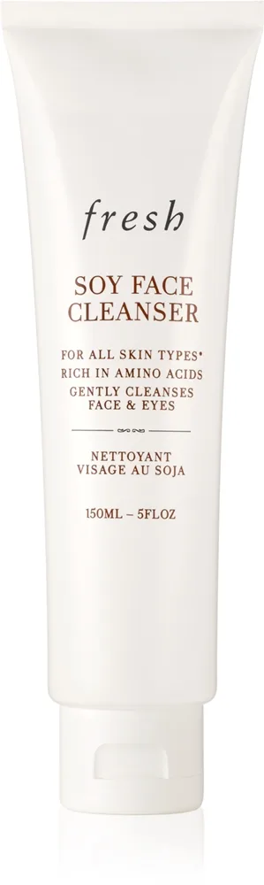 fresh Soy Face Cleanser Mild makeupfjerner og rensegel 150 ml