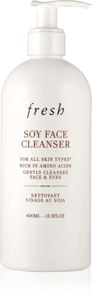 fresh Soy Face Cleanser Hellävarainen meikinpoisto- ja puhdistusgeeli 400 ml