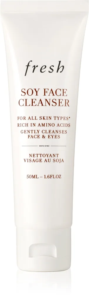 fresh Soy Face Cleanser Mild makeupfjerner og rensegel 50 ml