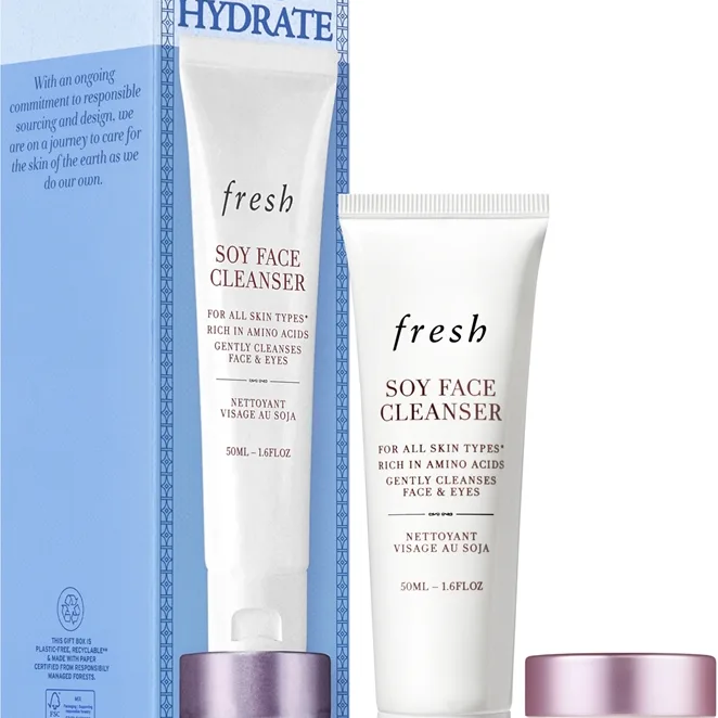 fresh Wake Up & Hydrate sæt til pleje af huden