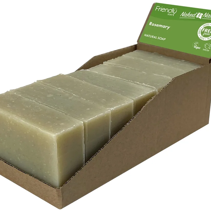 Friendly Soap Natural Soap Rosemary Naturlig sæbe 7x95 g