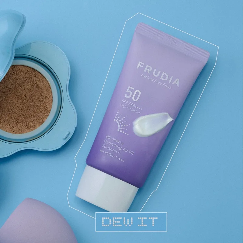Frudia Blueberry Lätt skyddande fuktgivare SPF 50 50 g