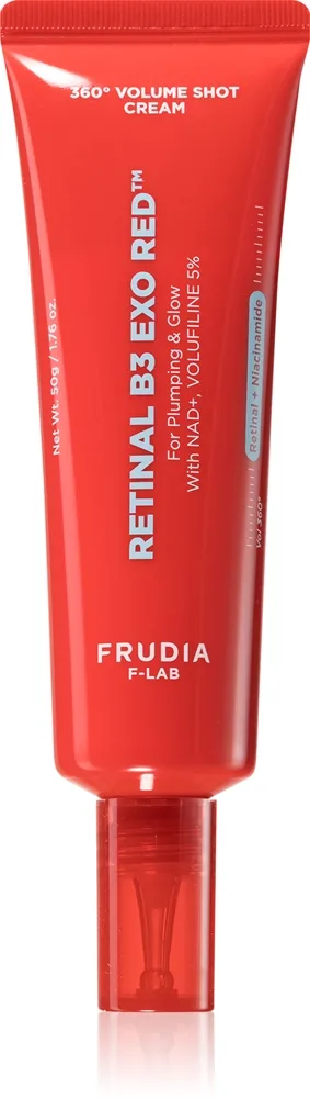 Frudia Retinal B3 Exo Red 360º Volume Shot Cream elävöittävä ja kirkastava voide ihon elastisuutta parantava 50 g