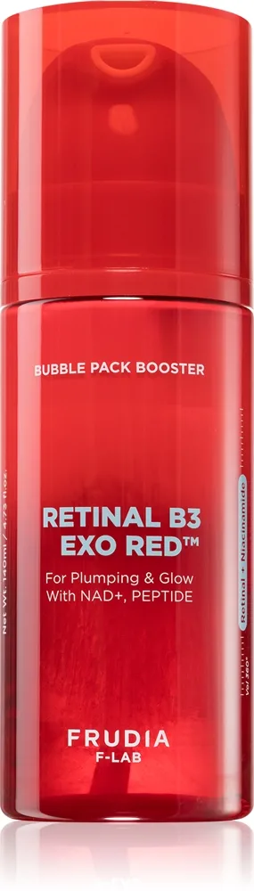 Frudia Retinal B3 Exo Red Bubble Pack Booster virkistävä ja kosteuttava buusteri kirkastamaan ja ihoa silottamaan 140 ml