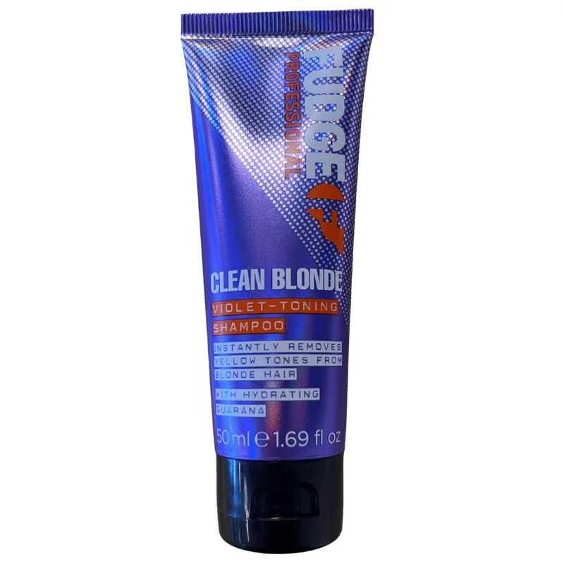 Fudge Clean Blonde Violet Toning Shampoo 50ml