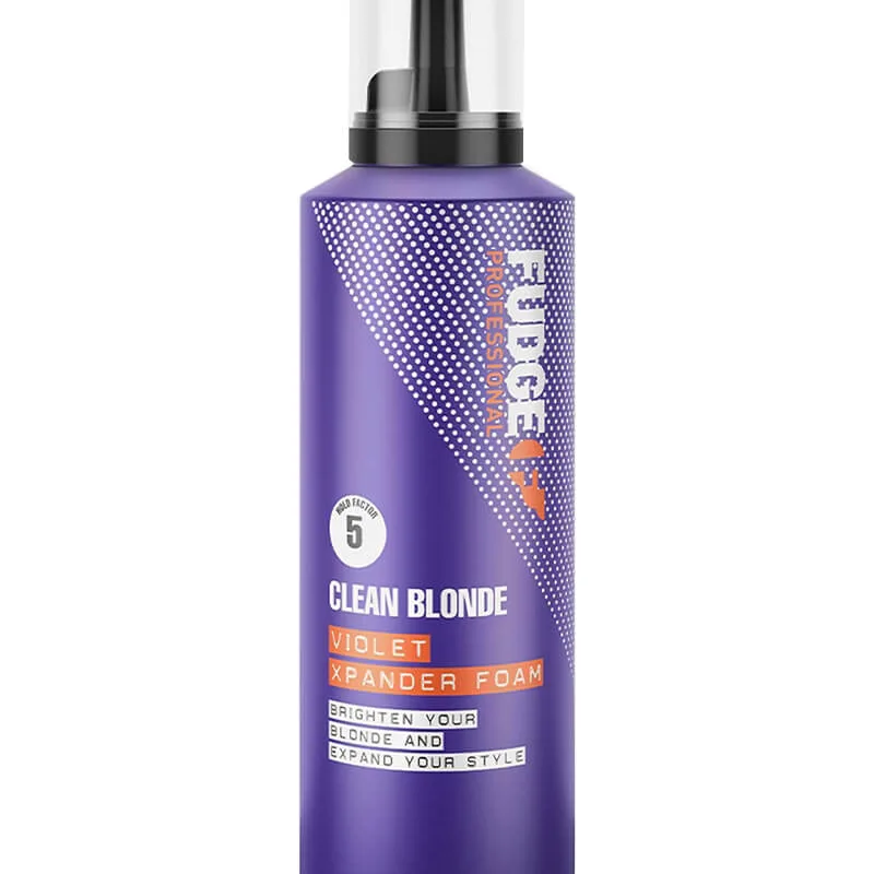 Fudge Clean Blonde Violet Xpander Foam 200ml