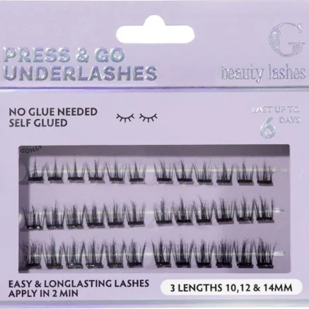 G Beauty Lashes Press & Go Underlashes Crush