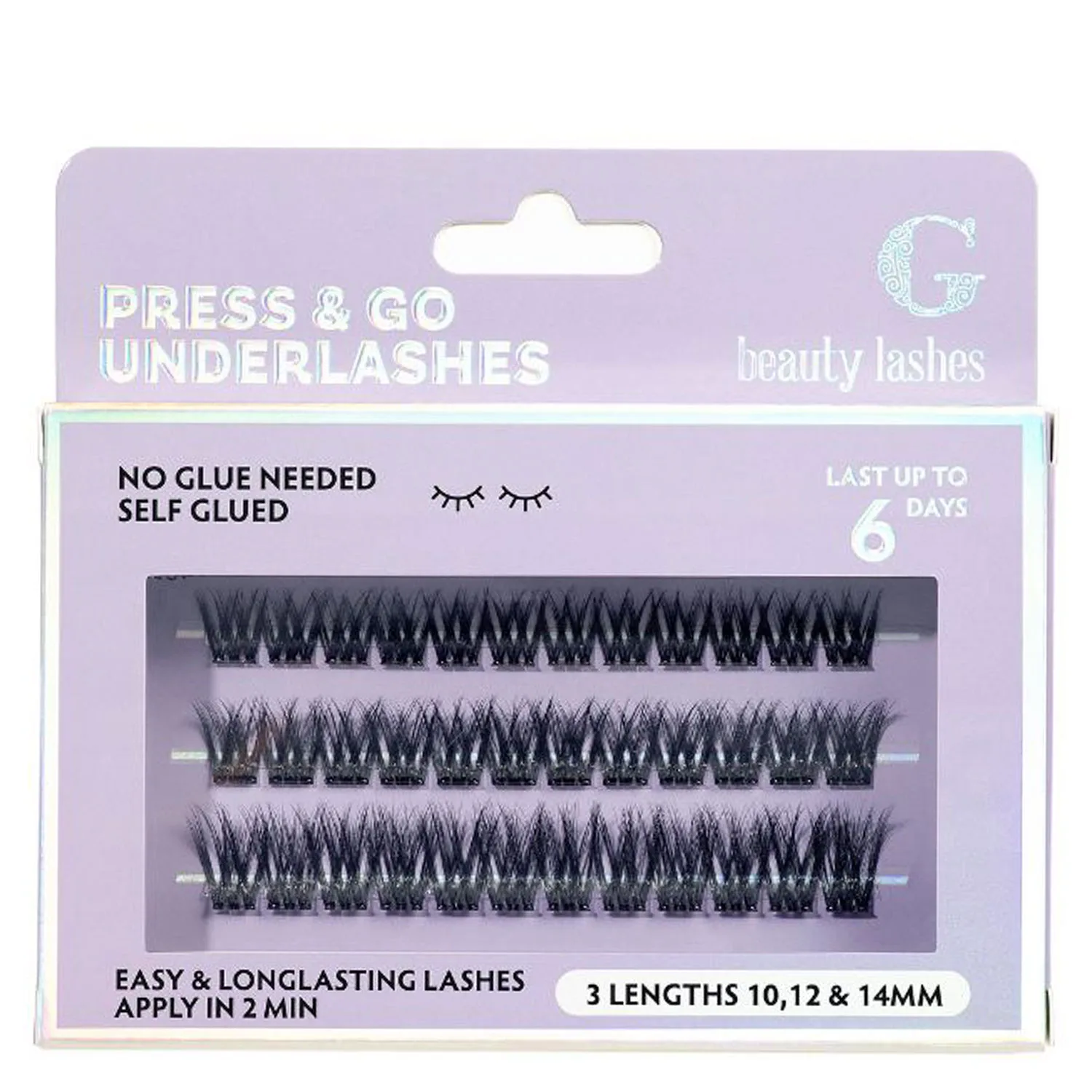 G Beauty Lashes Press & Go Underlashes Mania