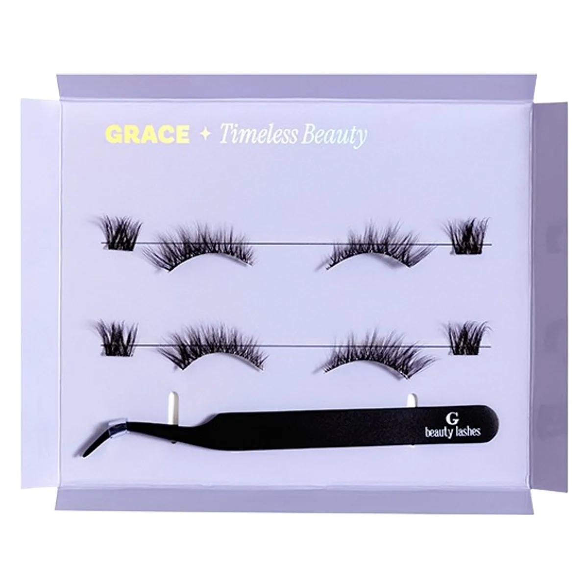 Press & Go Half & Corner Underlashes Grace Black & Brown