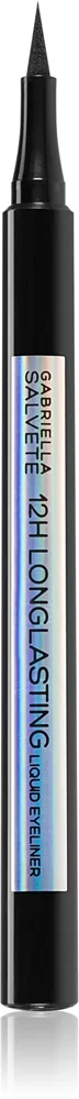Gabriella Salvete 12H Longlasting Liquid Eyeliner Flytande eyeliner-penna med långvarig effekt Skugga Black 1.1 g