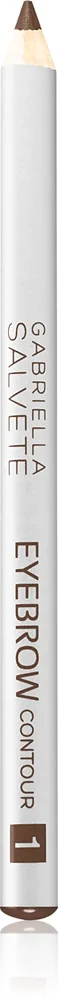 Gabriella Salvete Eyebrow Contour Øjenbrynsblyant Skygge 01 Brown 0,28 g