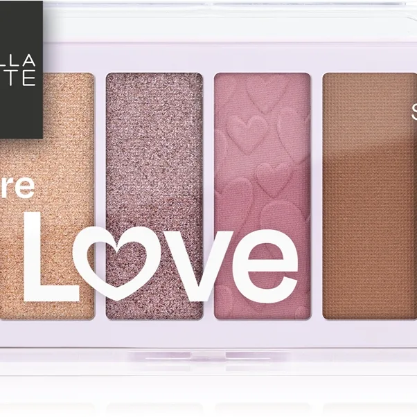 Gabriella Salvete Eyeshadow 6 Shades Palette Palett för ögonskugga Skugga You are in Love 12 g