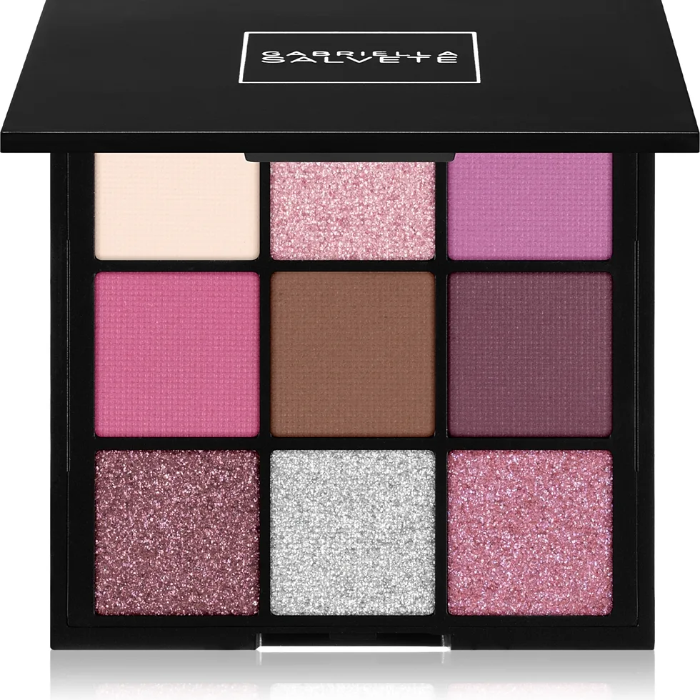 Gabriella Salvete Eyeshadow 9 Shades Palette Palett för ögonskugga Skugga Denim Story 9 g