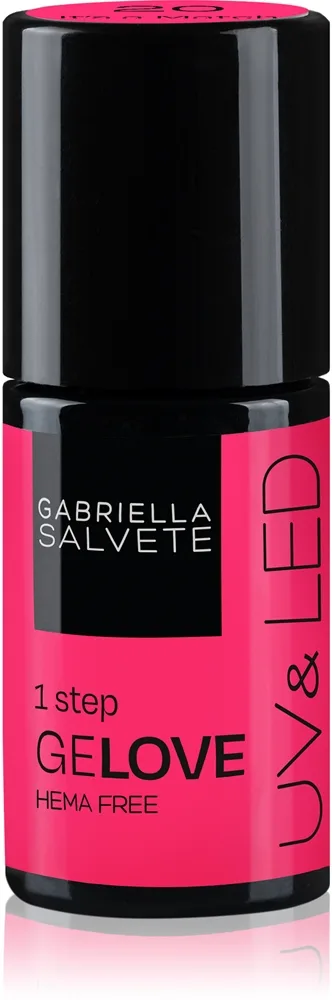 Gabriella Salvete GeLove One Step Gel nagellack för UV / LED härdning Skugga 39 G-Point 8 ml