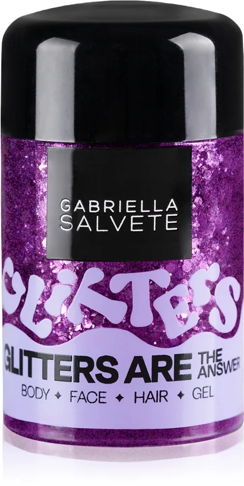 Gabriella Salvete Glitters Are The Answer Ansikts- och kroppsglitter Skugga Pink 10 ml