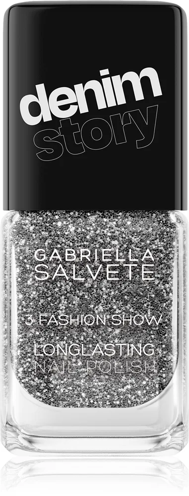 Gabriella Salvete Longlasting Enamel Denim Story Långvarig nagellack Skugga 03 Fashion Show 11 ml