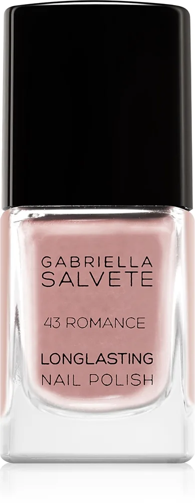Gabriella Salvete Longlasting Enamel Långvarig nagellack med högglansig effekt Skugga 43 Romance 11 ml