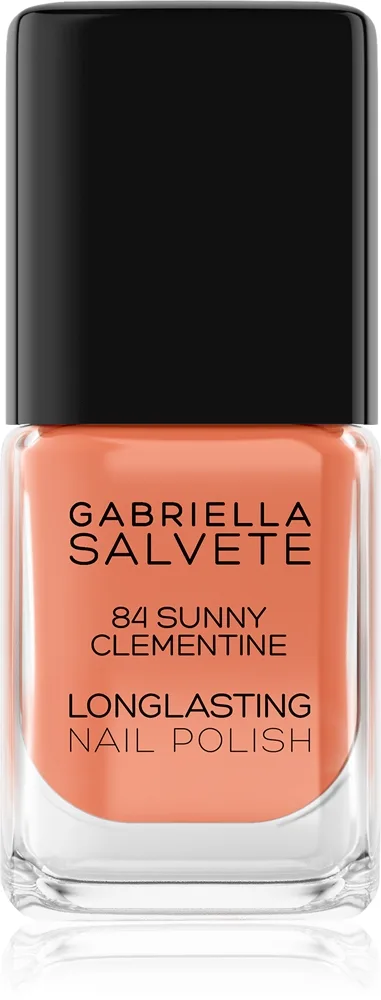 Gabriella Salvete Longlasting Enamel Langtidsholdbar neglelak med stor glanseffekt Skygge 84 Sunny Clementine 11 ml