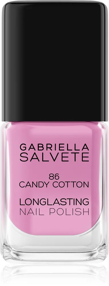 Gabriella Salvete Longlasting Enamel Långvarig nagellack med högglansig effekt Skugga 86 Candy Cotton 11 ml