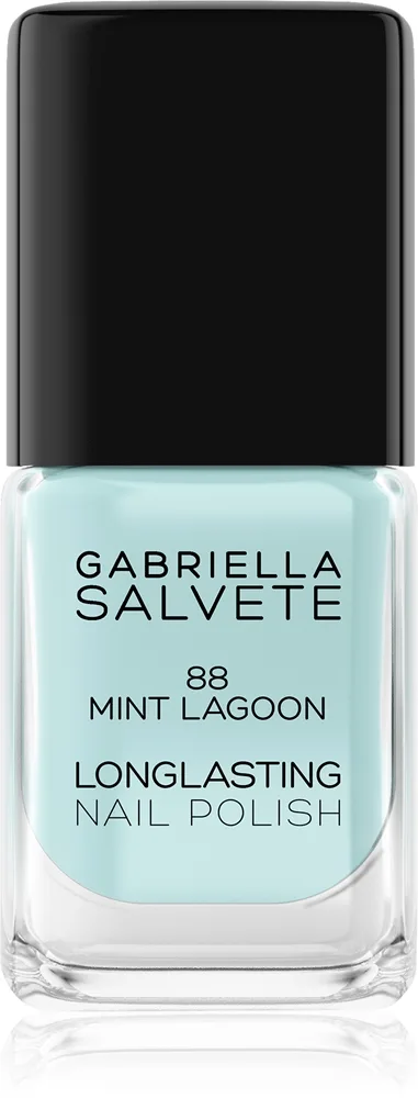 Gabriella Salvete Longlasting Enamel Langtidsholdbar neglelak med stor glanseffekt Skygge 88 Mint Lagoon 11 ml