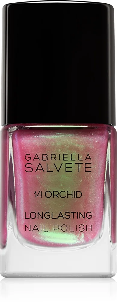 Gabriella Salvete Longlasting Enamel holografinen kynsilakka sävy 14 Orchid 11 ml