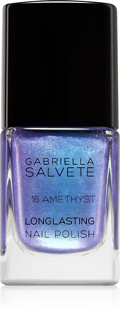 Gabriella Salvete Longlasting Enamel holografinen kynsilakka sävy 16 Amethyst 11 ml