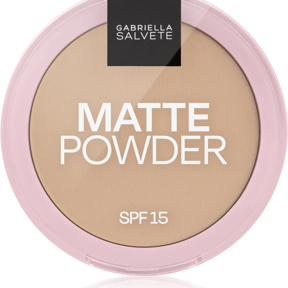 Gabriella Salvete Matte Powder Matterende pudder SPF 15 Skygge 01 8 g