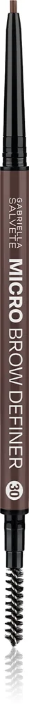 Gabriella Salvete Micro Brow Definer Precis ögonbrynspenna med borste Skugga 30 0.08 g