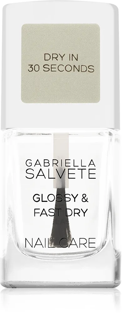 Gabriella Salvete Nail Care Glossy & Fast Dry nopeasti kuivuva päällyslakka kynsiin 11 ml