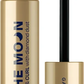 Gabriella Salvete Over The Moon 24H Volume & Curl Langtidsvarende volumen-mascara Med diamantstøv Skygge Black 9.5 ml