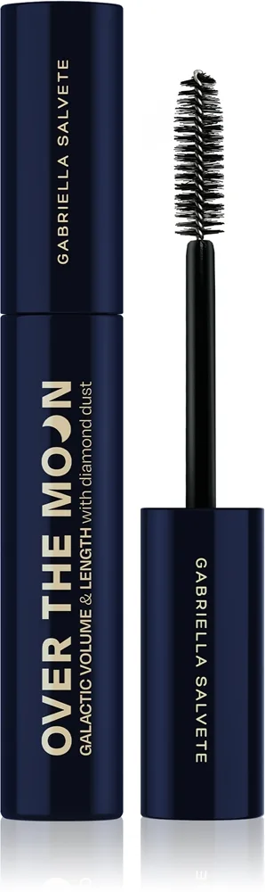 Gabriella Salvete Over The Moon Galactic Volume & Length Volumengivende og længdegivende mascara Med diamantstøv Skygge Black 9.5 ml