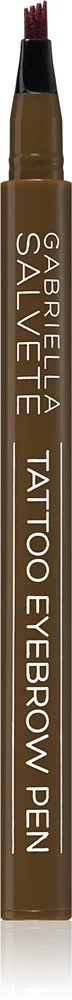 Gabriella Salvete Tattoo Eyebrow Pen Ögonbrynspenna Skugga 03 Dark Brown 0,28 g