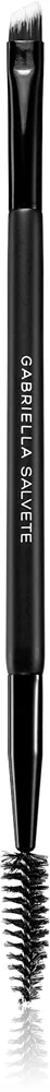 Gabriella Salvete Tools Eyebrow Eyeliner Brush Øjenbryns- og øjenvippe børste Dobbeltsidet 1 stk.